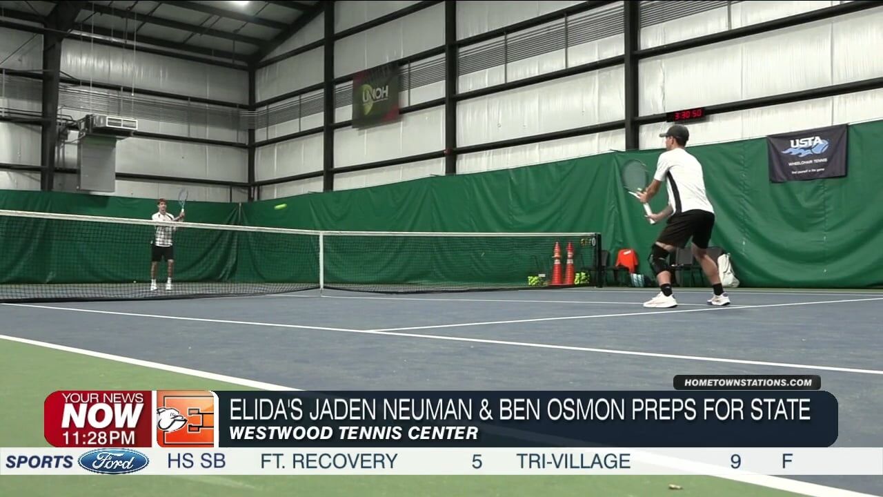 Elida seniors Jaden Neuman and Ben Osmon to compete in state doubles tournament